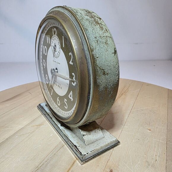 Vintage Westclox Big Ben "Chime Alarm" Manual Wind clock Working Made In U.S.A - Picture 6 of 10
